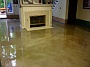 Oakland Twp MI tan reflective Custom Basement Epoxy Flooring 1